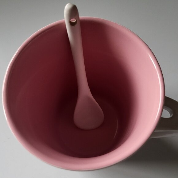 ABBOTT CHINA MUG & SPOON - Picture 4 of 10